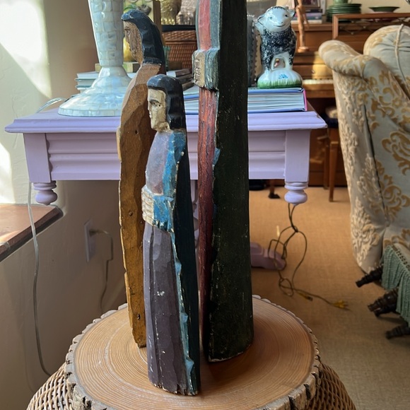 Three Vintage Santos, Originally from Horchow Catalogue, Preowned - Picture 5 of 12